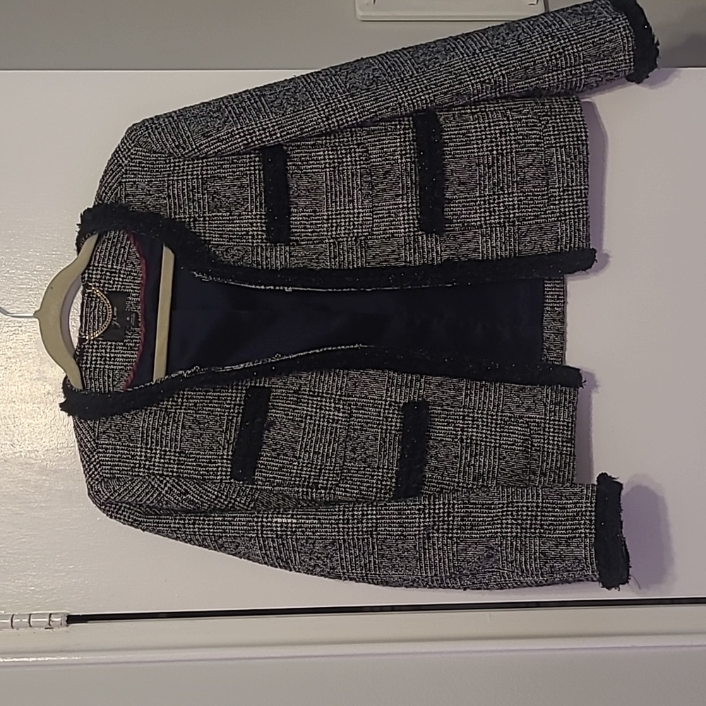 J Crew cropped blazer